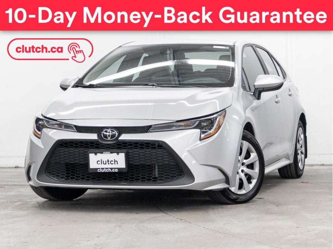 Used 2020 Toyota Corolla LE w/ Apple CarPlay, Bluetooth, Dynamic Cruise, A/C for sale in Toronto, ON