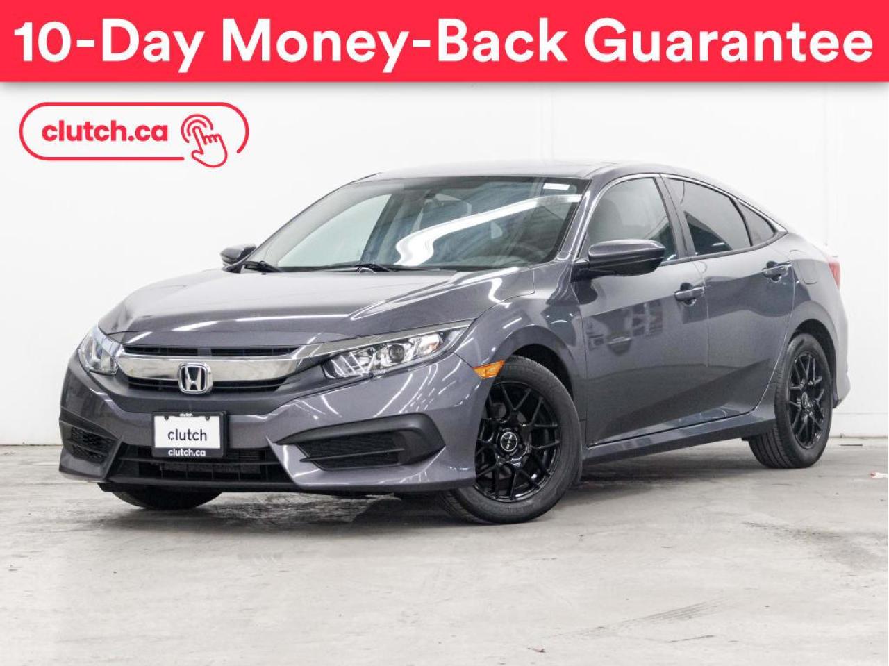 Used 2018 Honda Civic Sedan LX w/ Apple CarPlay & Android Auto, Cruise Control, A/C for sale in Toronto, ON