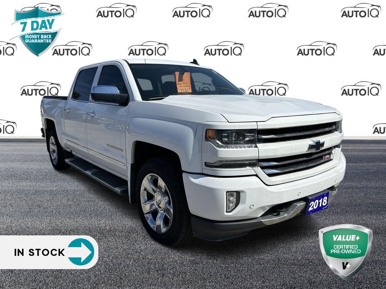 Used 2018 Chevrolet Silverado 1500 2LZ ONE OWNER | NO ACCIDENTS | CLEAN for sale in Tillsonburg, ON