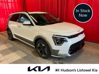 New 2024 Kia NIRO EV Wave w/Snow White Pearl & Grey Exterior In Stock Now for sale in Listowel, ON