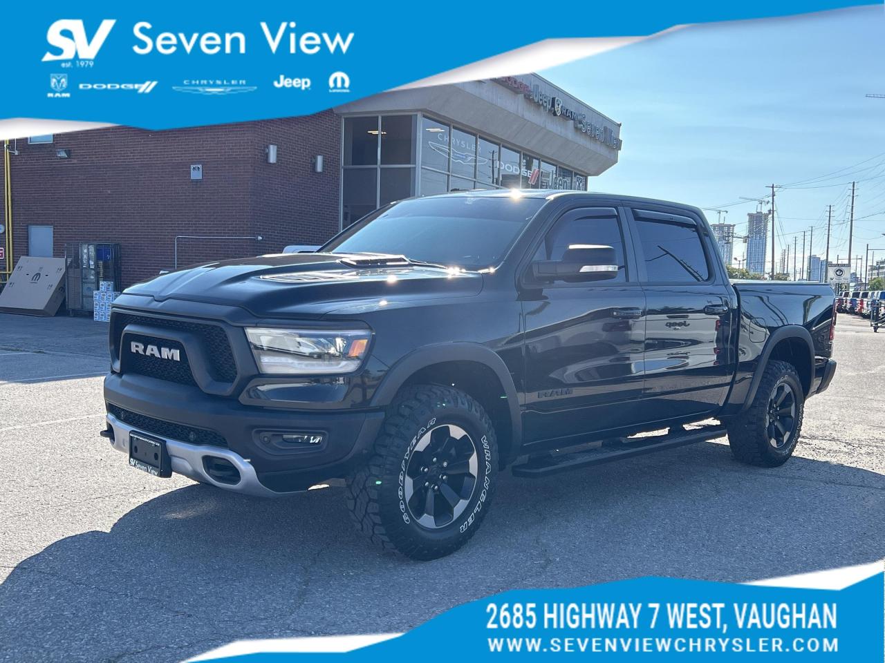 Used 2020 RAM 1500 Sport/Rebel DUAL-PANE SUNROOF 12 SCREEN W/NAVI for sale in Concord, ON