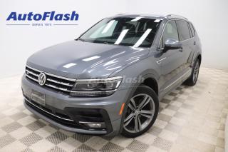 Used 2020 Volkswagen Tiguan HIGHLINE, R-LINE, 7-PASSAGERS! RARE! for sale in Saint-Hubert, QC