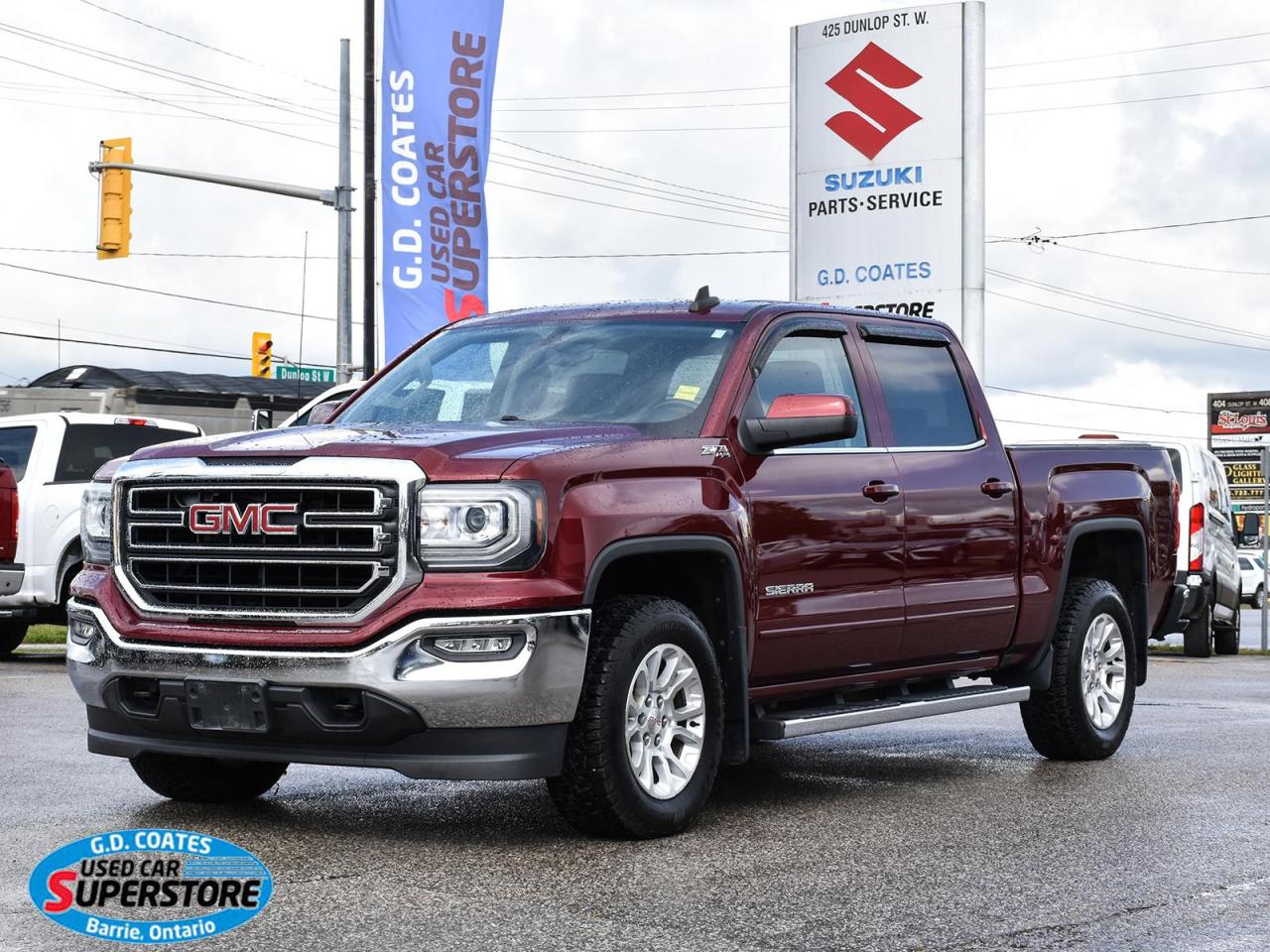 Used 2017 GMC Sierra 1500 SLE Z71 Crew Cab 4x4 for sale in Barrie, ON
