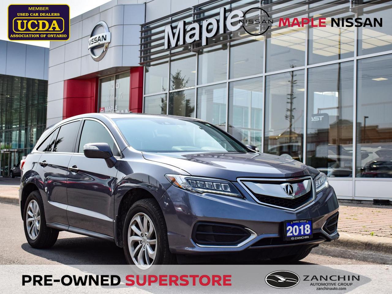 Used 2018 Acura RDX Tech AWD|Navi|Blind Spot|Remote Start|Lane Keeping for sale in Maple, ON