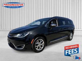 <b>Navigation,  Leather Seats,  Cooled Seats,  Sunroof,  Rear View Camera!</b><br> <br>    The Pacifica arrives to reclaim Chryslers minivan throne earning both an Editors Choice award and a 2017 10 Best award from Car and Driver. This  2017 Chrysler Pacifica is for sale today. <br> <br>This Chrysler Pacifica stands for family pride as much as your home while it raises the neighborhood bar. This all-new ultimate family vehicle displays a sleek, athletic stance with a sculpted body. This minivan is safe, quiet, and extremely well appointed with useful features. Its easy to see this Chrysler Pacifica was designed with families in mind. This  van has 146,855 kms. Its  black in colour  . It has a 9 speed automatic transmission and is powered by a  287HP 3.6L V6 Cylinder Engine.  <br> <br> Our Pacificas trim level is Limited. As the top of the line, the Pacifica Limited offers refined features like premium Nappa leather seats with accent piping and stitching, ventilated front seats, HID headlamps, a Tri-Pane panoramic sunroof, larger 18 inch aluminum wheels, Uconnect with bluetooth wireless streaming, navigation, SiriusXM, blind spot sensors, a rear backup camera and much more.  This vehicle has been upgraded with the following features: Navigation,  Leather Seats,  Cooled Seats,  Sunroof,  Rear View Camera. <br> To view the original window sticker for this vehicle view this <a href=http://www.chrysler.com/hostd/windowsticker/getWindowStickerPdf.do?vin=2C4RC1GG5HR712383 target=_blank>http://www.chrysler.com/hostd/windowsticker/getWindowStickerPdf.do?vin=2C4RC1GG5HR712383</a>. <br/><br> <br>To apply right now for financing use this link : <a href=https://www.progressiveautosales.com/credit-application/ target=_blank>https://www.progressiveautosales.com/credit-application/</a><br><br> <br/><br><br> Progressive Auto Sales provides you with the all the tools you need to find and purchase a used vehicle that meets your needs and exceeds your expectations. Our Sarnia used car dealership carries a wide range of makes and models for exceptionally low prices due to our extensive network of Canadian, Ontario and Sarnia used car dealerships, leasing companies and auction groups. </br>

<br> Our dealership wouldnt be where we are today without the great people in Sarnia and surrounding areas. If you have any questions about our services, please feel free to ask any one of our staff. If you want to visit our dealership, you can also find our hours of operation and location information on our Contact page. </br> o~o