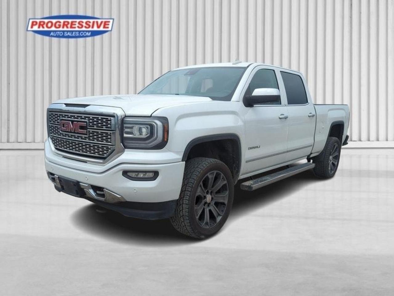 <div autocomment=true>Introducing the 2016 GMC Sierra 1500! <br /><br /> It just arrived on our lot this past week! This 4 door, 5 passenger truck has not yet reached the 150,000 kilometer mark! It includes power seats, an automatic dimming rear-view mirror, skid plates, and 1-touch window functionality. It features an automatic transmission, 4-wheel drive, and a powerful 8 cylinder engine. <br /><br /> We pride ourselves in consistently exceeding our customers expectations. Stop by our dealership or give us a call for more information. <br /><br /></div>