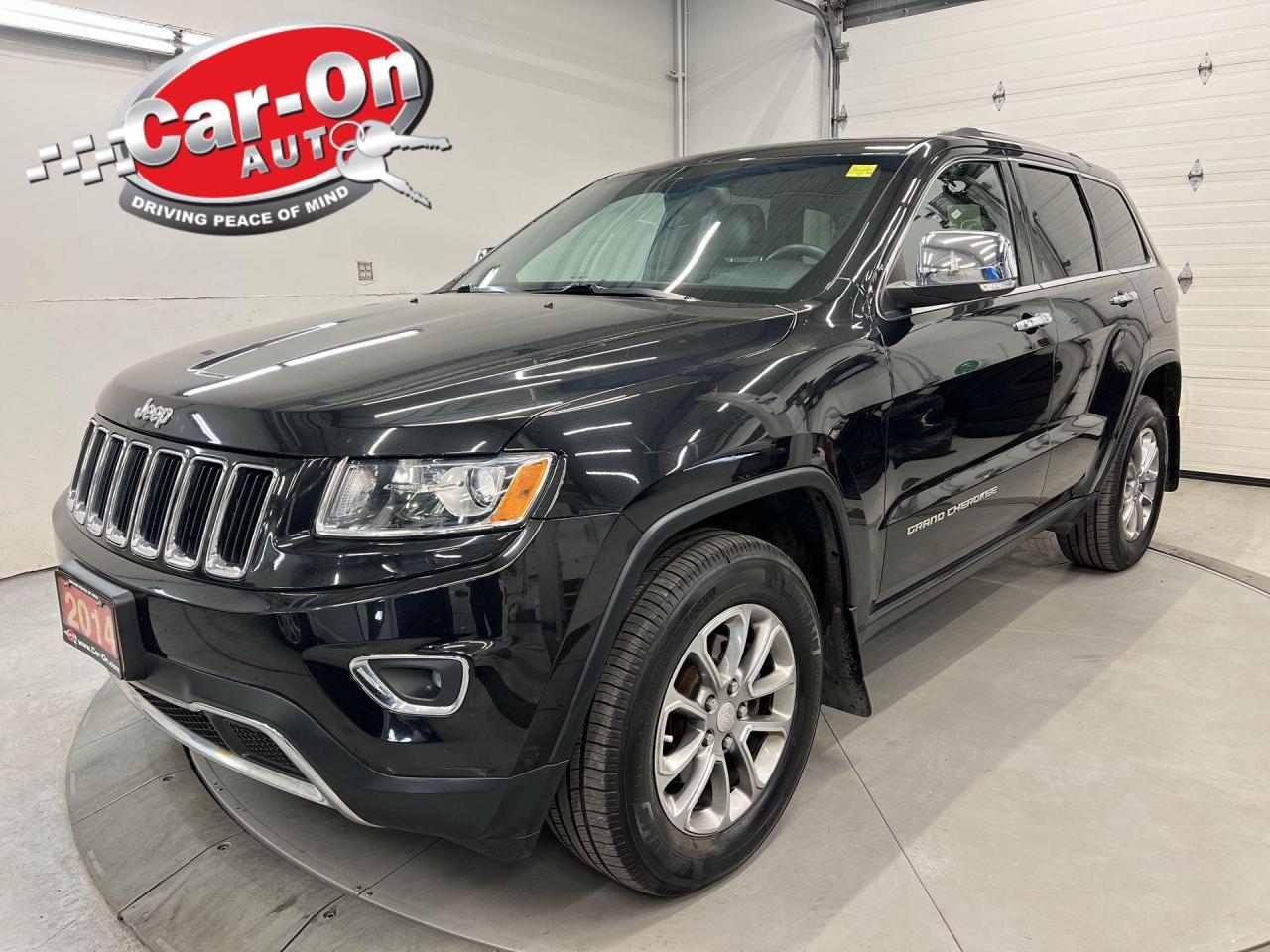 Used 2014 Jeep Grand Cherokee LIMITED| LEATHER| SUNROOF| 8.4-IN SCREEN| TOW PKH for sale in Ottawa, ON