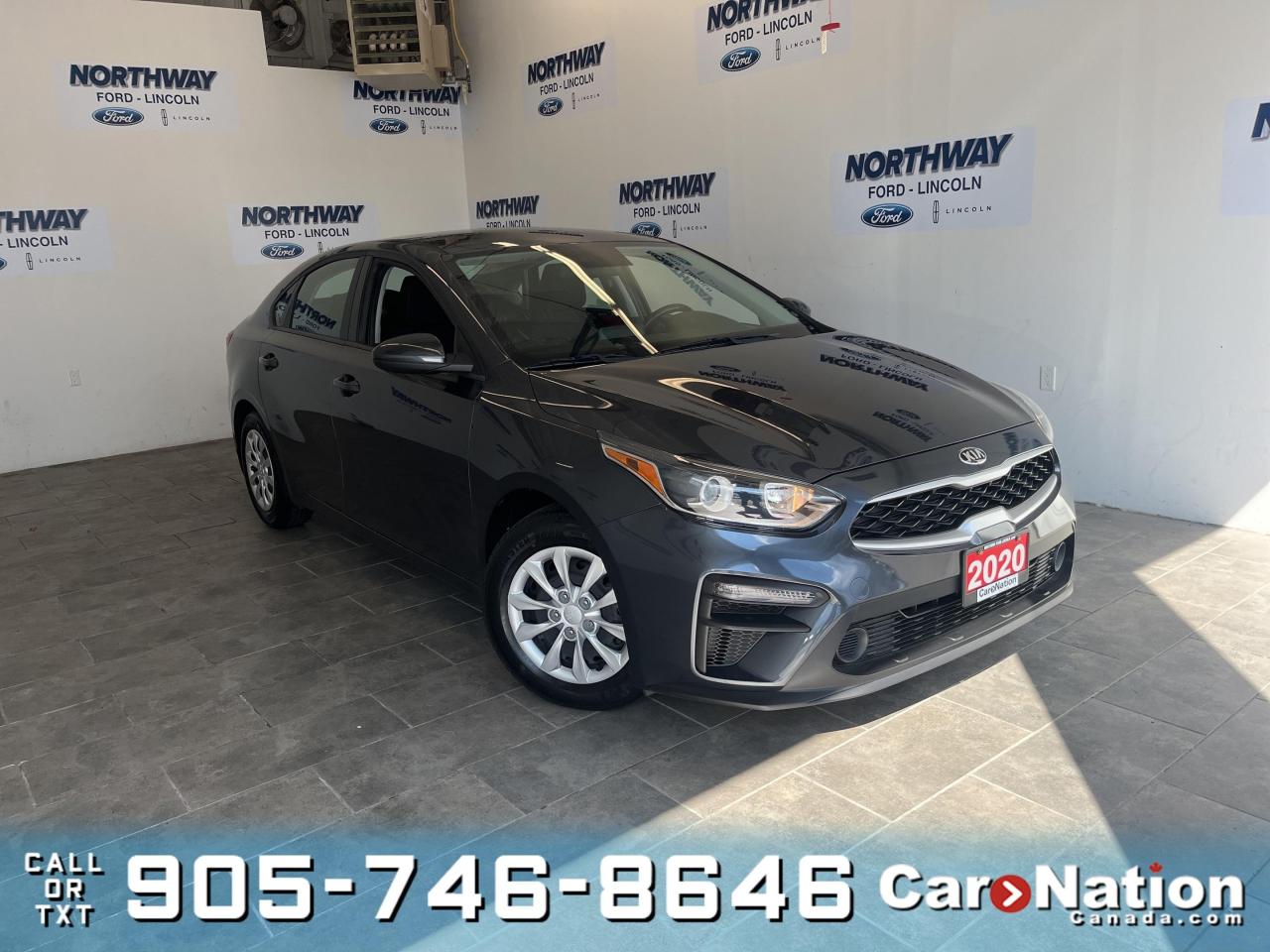 Used 2020 Kia Forte LX | TOUCHSCREEN | 1 OWNER | NEW CAR TRADE! for sale in Brantford, ON