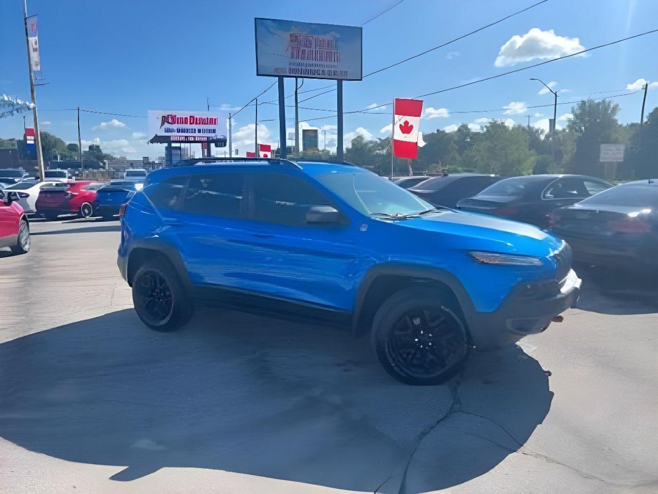 Used 2018 Jeep Cherokee Trailhawk 4x4 LEATHER MINT WE FINANCE ALL CREDIT for sale in London, ON