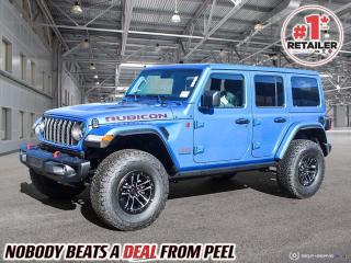 New 2024 Jeep Wrangler 4-Door Rubicon for sale in Mississauga, ON