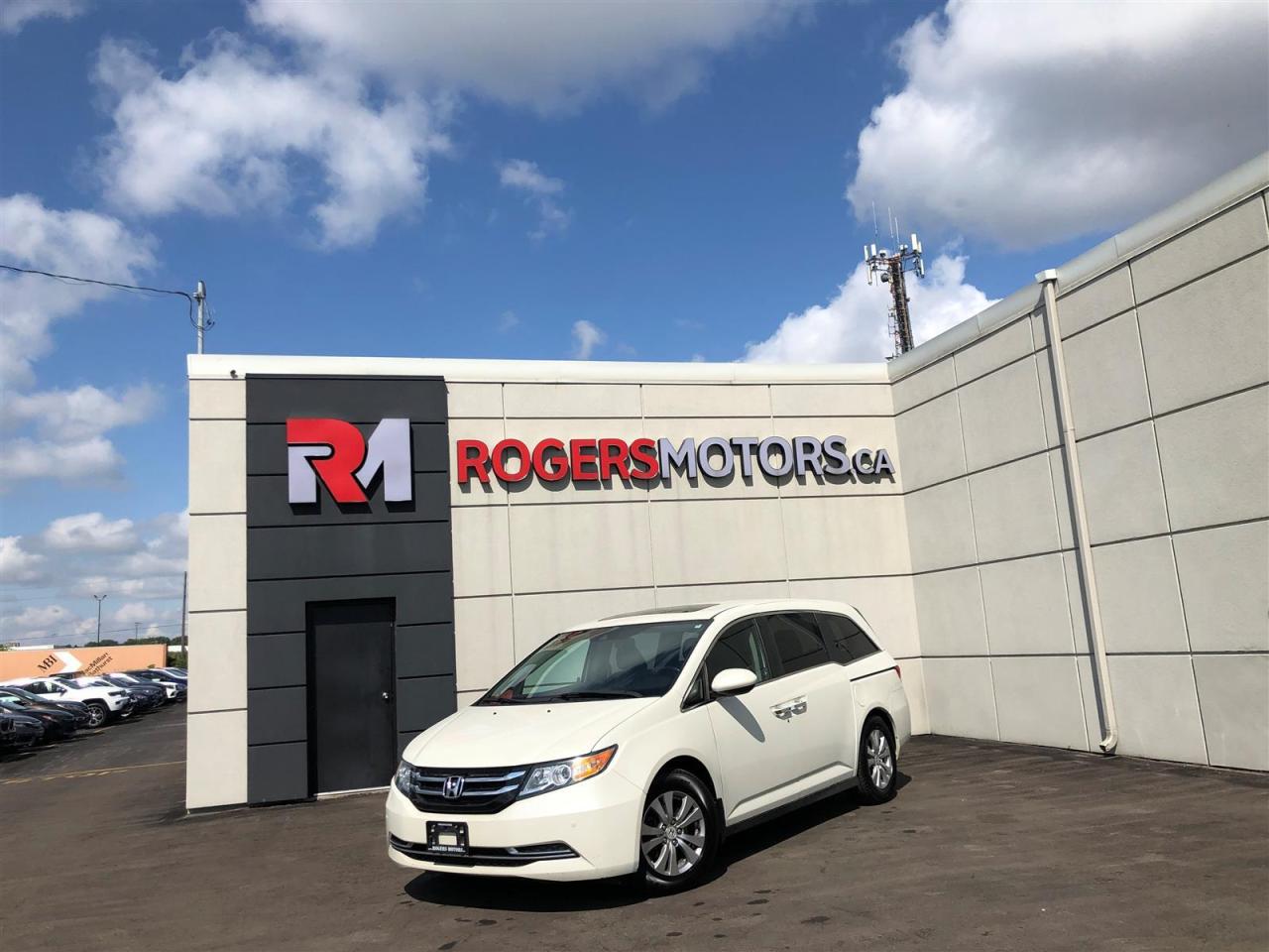 Used 2017 Honda Odyssey EX-L - 8 PASS - SUNROOF - DVD - LEATHER - REVERSE CAM for sale in Oakville, ON