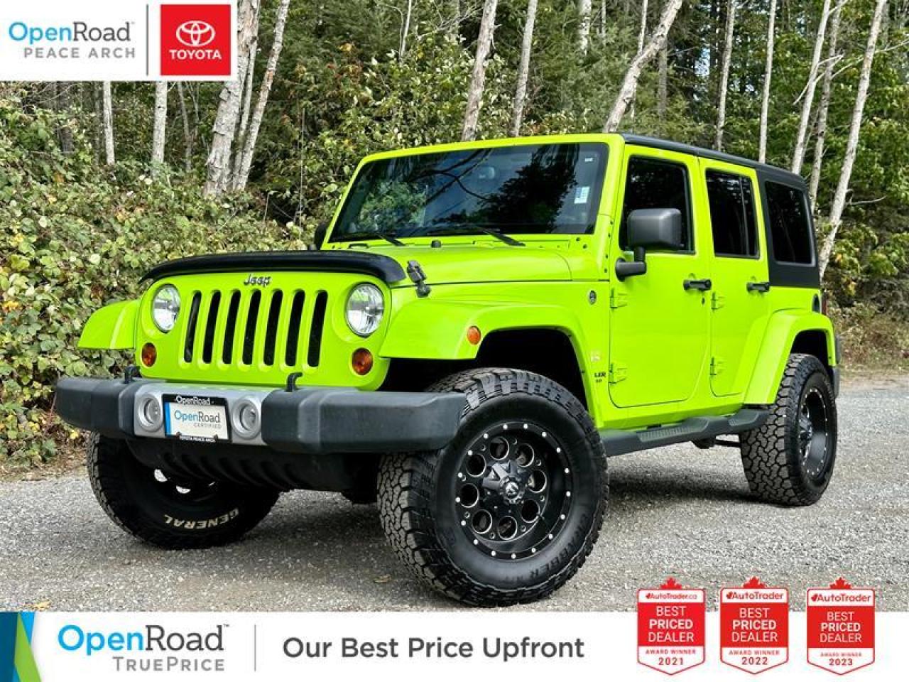 Used 2013 Jeep Wrangler Unlimited Sahara 4D Utility 4WD for sale in Surrey, BC