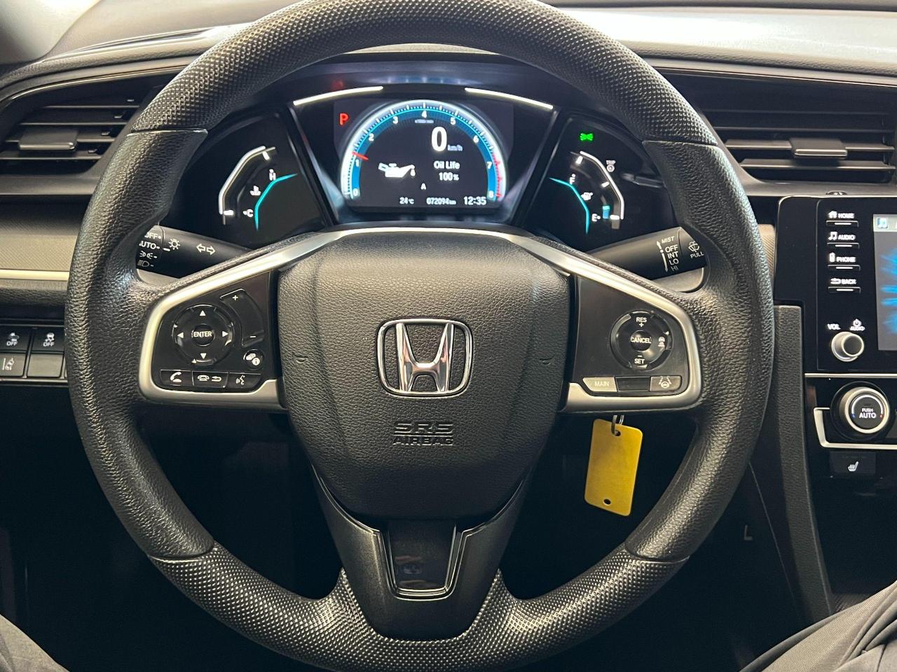 2021 Honda Civic LX+Adaptive Cruise+LaneKeep+ApplePlay+CLEAN CARFAX - Photo #9