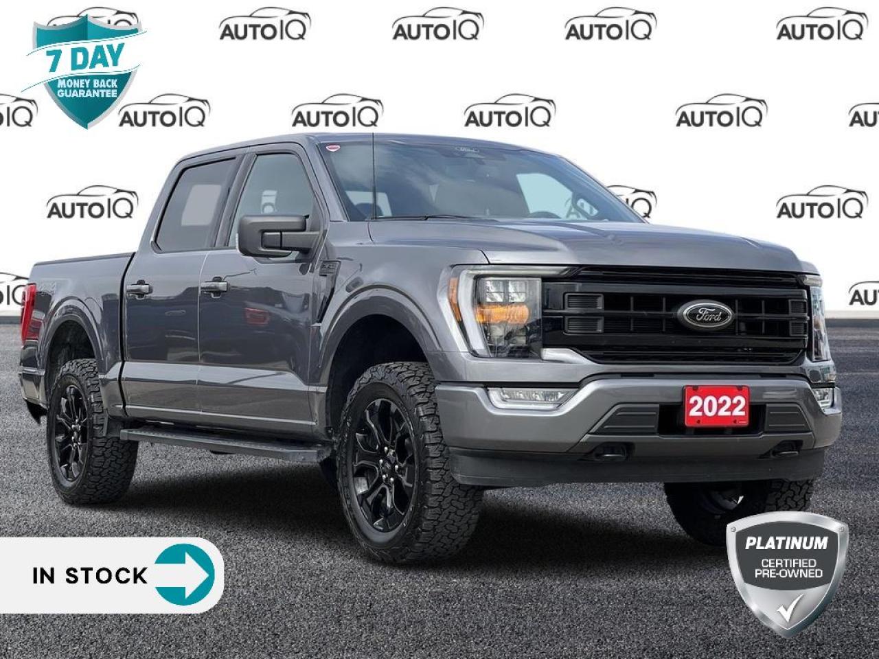 Used 2022 Ford F-150 XLT 302A | BLACK APPEARANCE PACKAGE | LEATHER | TWIN PANEL MOONROOF for sale in Kitchener, ON