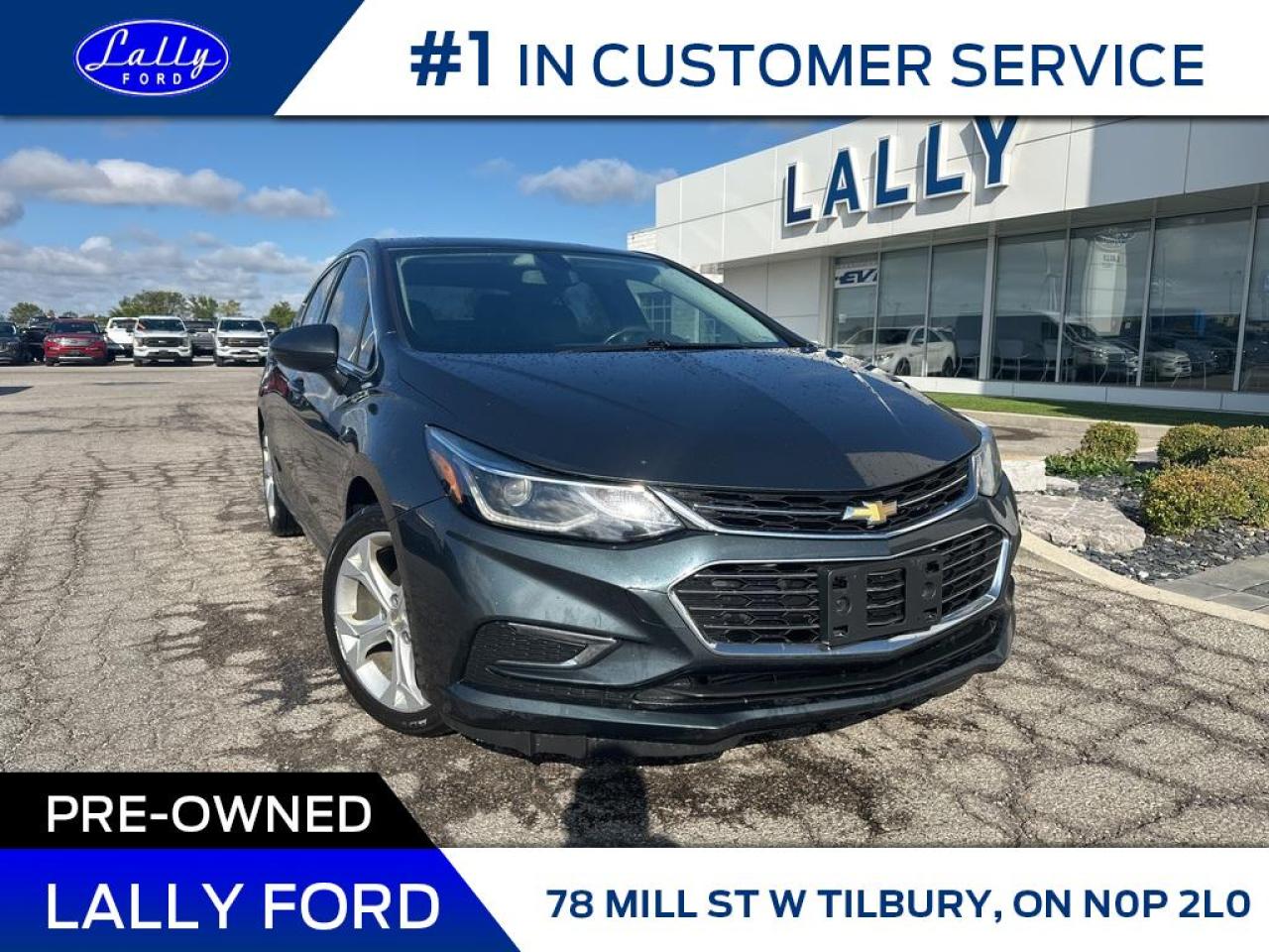 Used 2018 Chevrolet Cruze Premier, Auto, Leather, Local Trade! for sale in Tilbury, ON