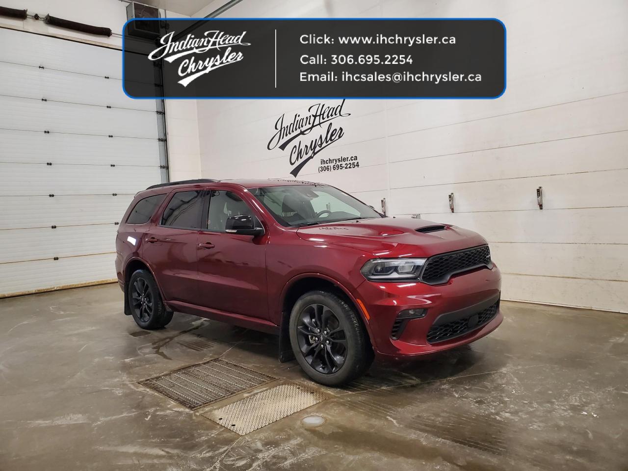 Used 2022 Dodge Durango GT - Leather Seats -  Power Liftgate for sale in Indian Head, SK