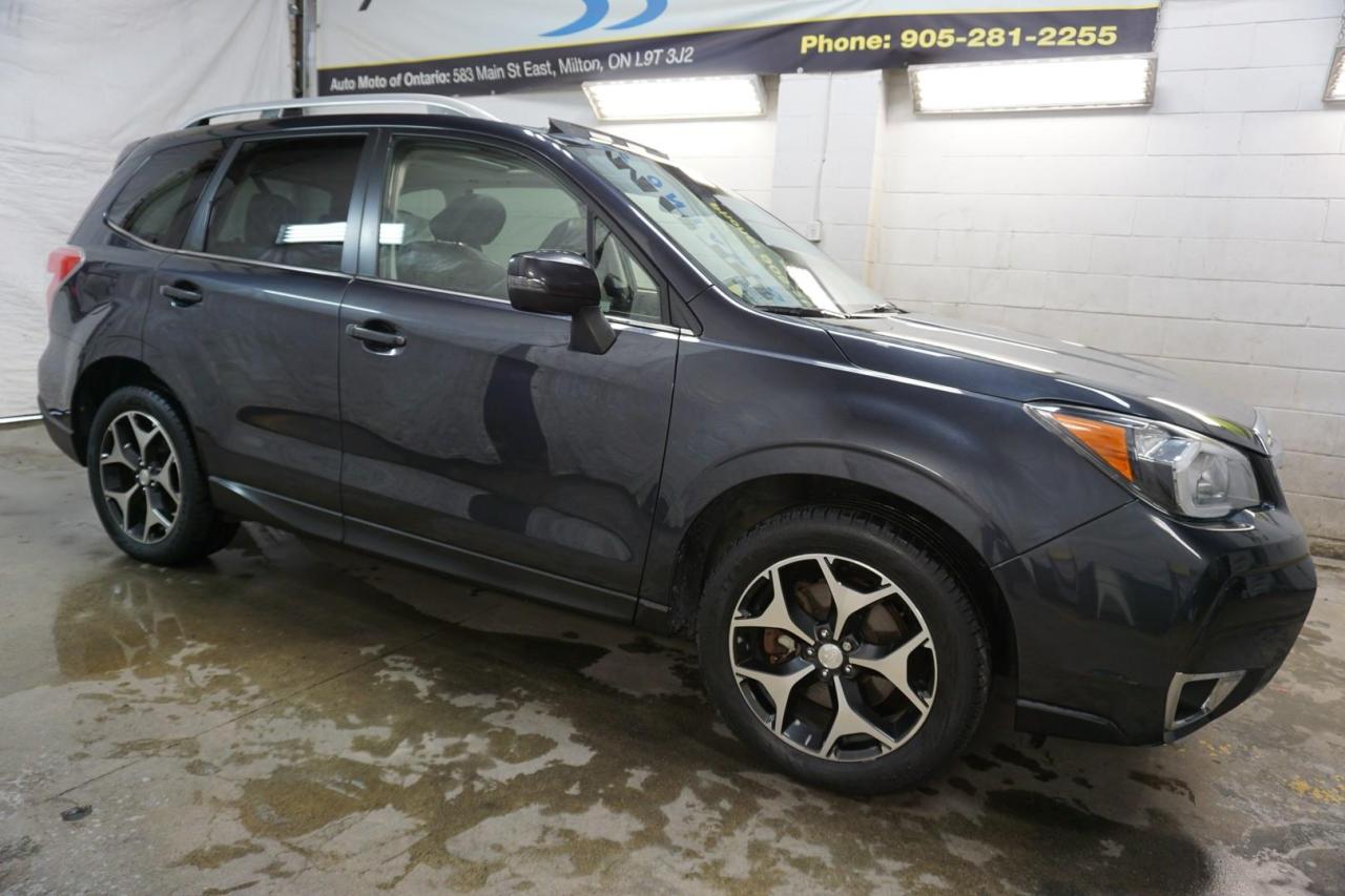 2015 Subaru Forester 2.0XT TOURING *ACCIDENT FREE*1 OWNER* CERTIFIED CAMERA NAV BLUETOOTH LEATHER HEATED SEATS CRUISE ALLOYS