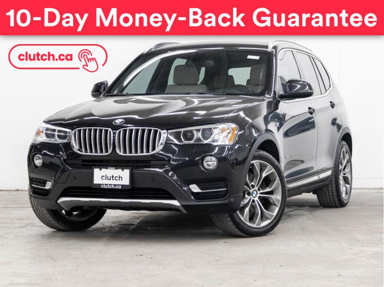 Used 2015 BMW X3 xDrive28i w/ Bluetooth, Backup Cam, Cruise Control, Nav for sale in Toronto, ON