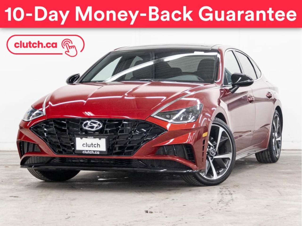 Used 2023 Hyundai Sonata Sport w/ Apple CarPlay & Android Auto, Adaptive Cruise, A/C for sale in Toronto, ON
