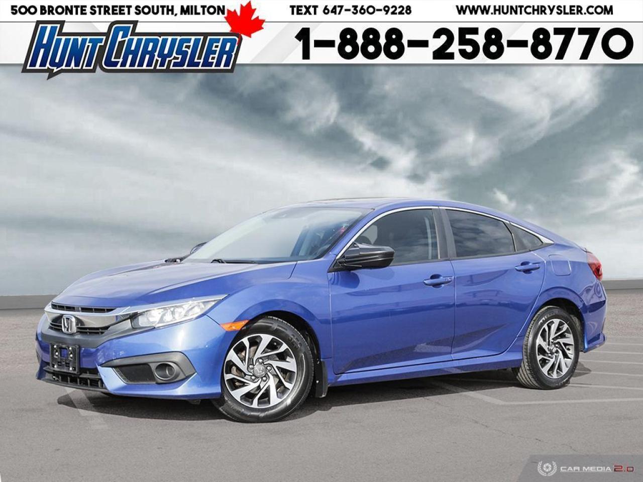 Used 2017 Honda Civic Sedan EX | AUTO | ALLOYS | PROX | HTD STS | SUN & MORE!! for sale in Milton, ON