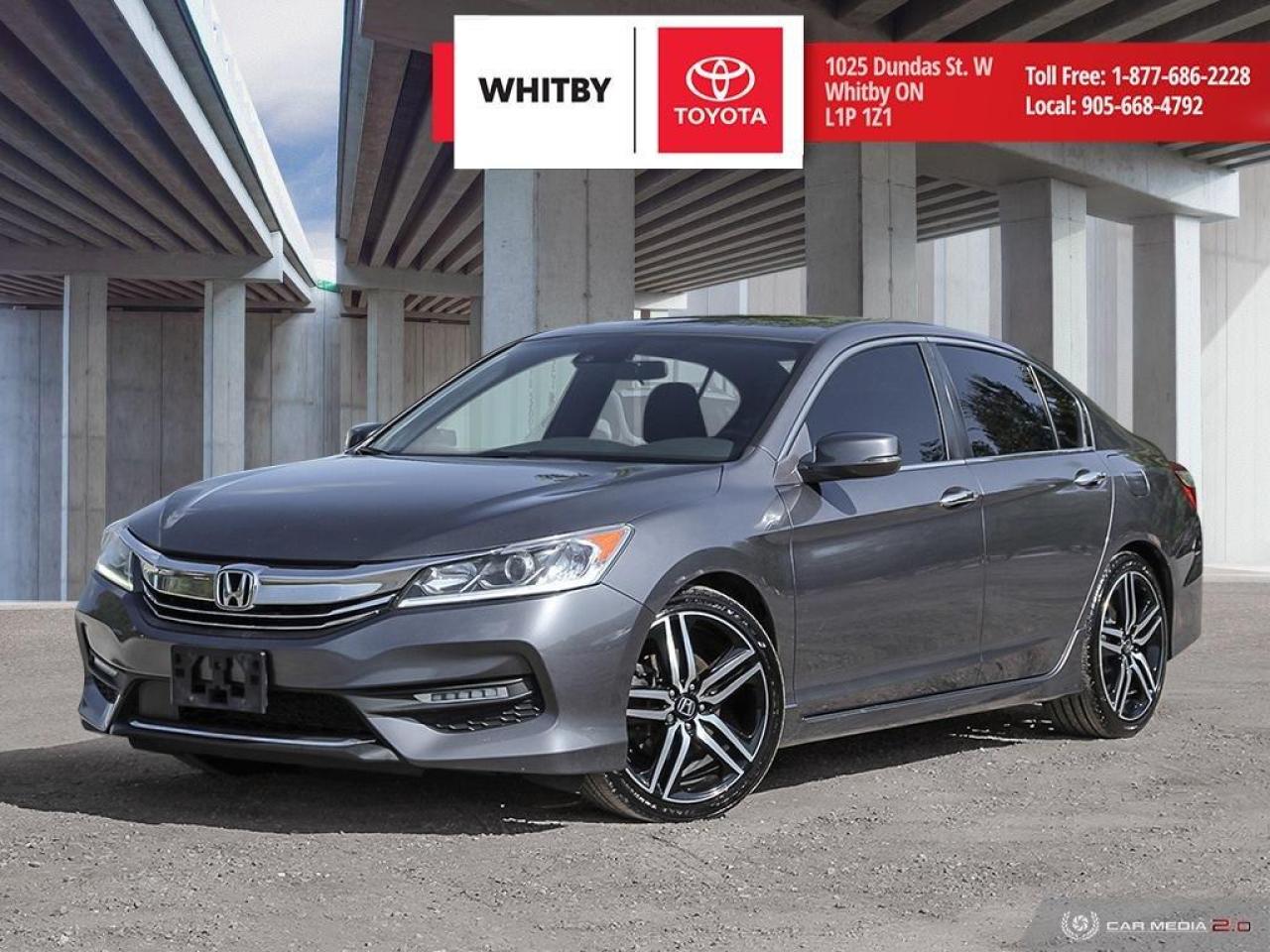 Used 2017 Honda Accord Sedan Sport for sale in Whitby, ON