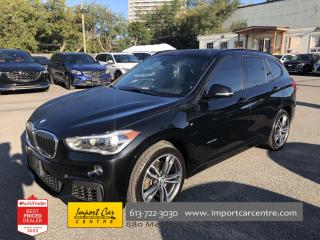 Used 2017 BMW X1 xDrive28i M SPORT  HUD  LEATHER  PANO ROOF  NAVI for sale in Ottawa, ON