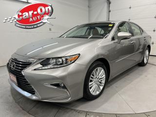 Used 2016 Lexus ES ES 350| HTD/COOLED LEATHER| SUNROOF| 268HP V6 for sale in Ottawa, ON