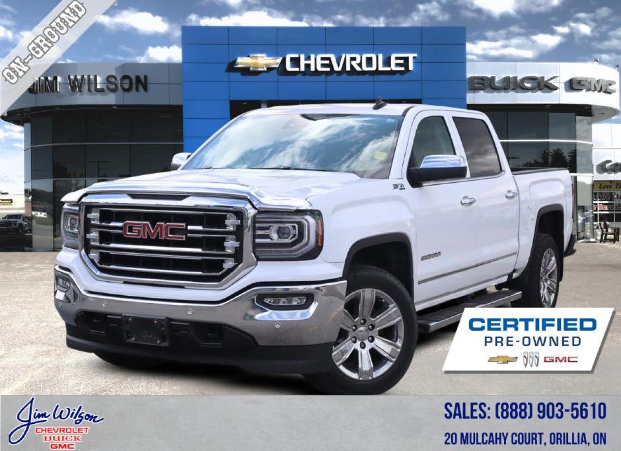 Used 2018 GMC Sierra 1500 4WD Crew Cab 143.5  SLT for sale in Orillia, ON