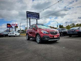 Used 2016 Buick Encore LEATHER SUNROOF H-SEATS! WE FINANCE ALL CREDIT! for sale in London, ON