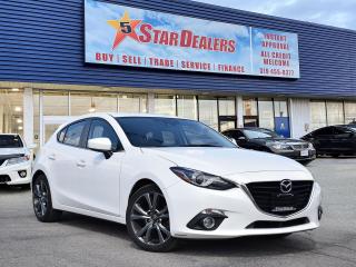 Used 2015 Mazda MAZDA3 NAV LEATHER H-SEATS LOADED! WE FINANCE ALL CREDIT! for sale in London, ON