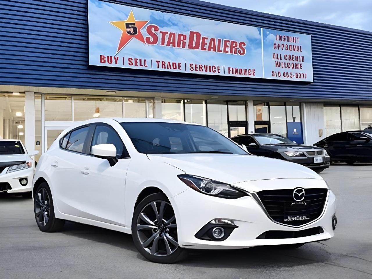 Used 2015 Mazda MAZDA3 HB Sport Auto GT NAV LEATHER WE FINANCE ALL CREDIT for sale in London, ON