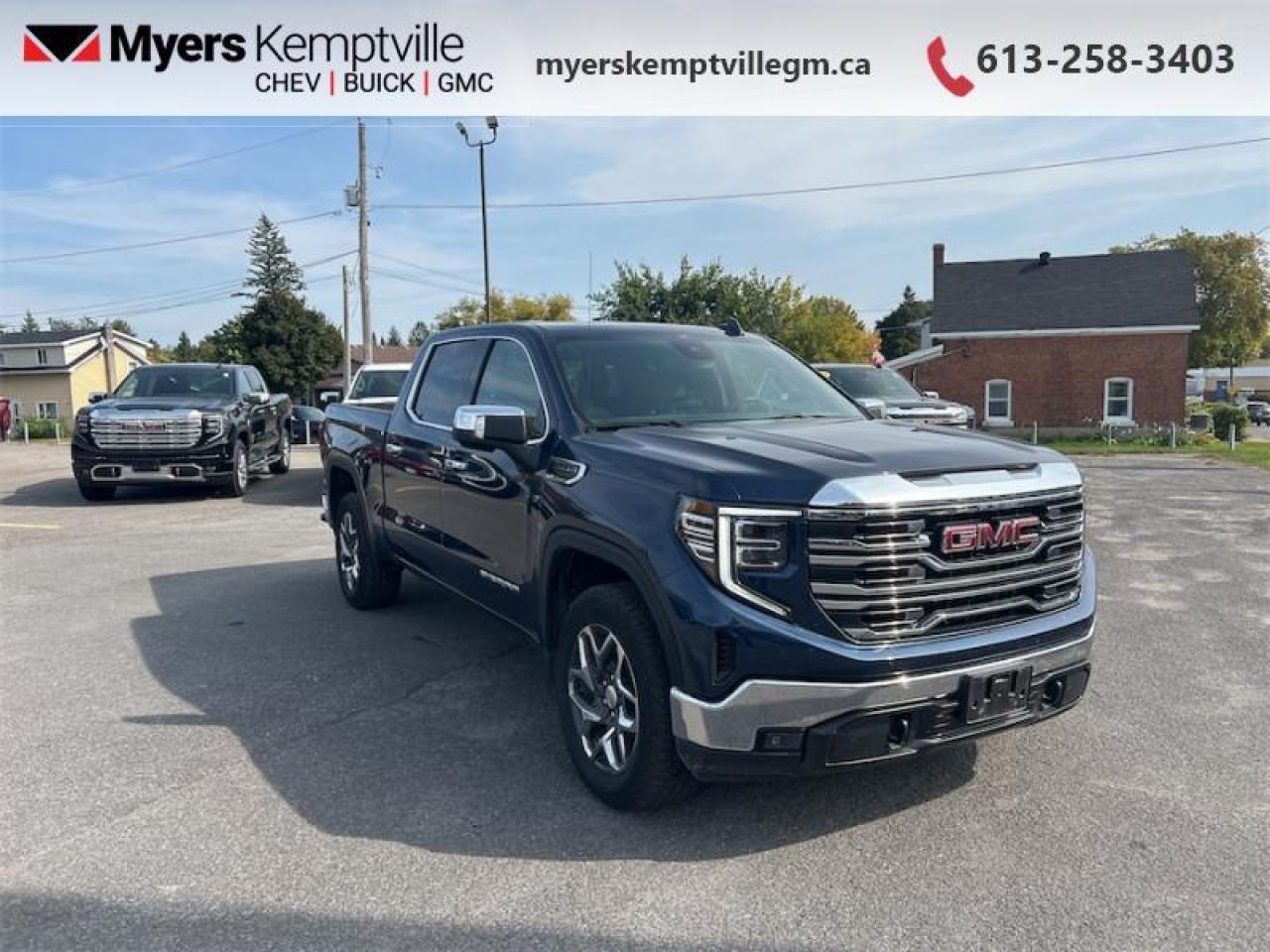 Used 2023 GMC Sierra 1500 SLT  - Leather Seats -  Remote Start for sale in Kemptville, ON