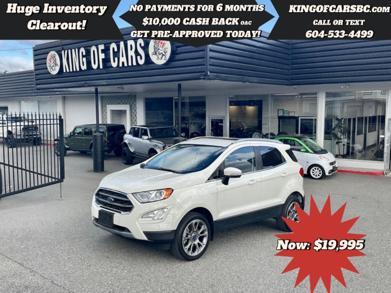 Used 2021 Ford EcoSport Titanium for sale in Langley, BC