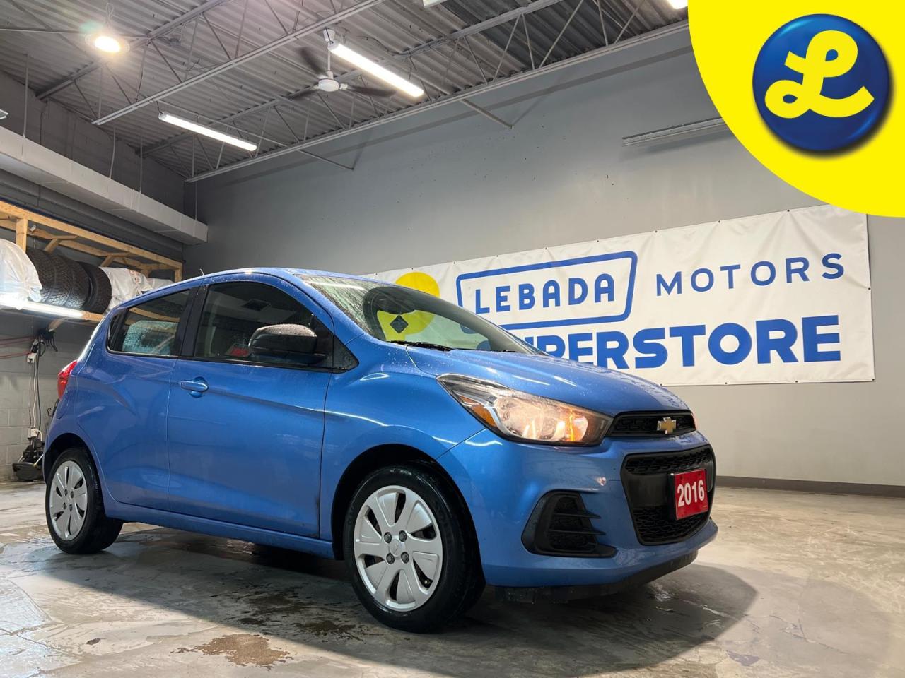 Used 2016 Chevrolet Spark Apple Car Play * Android Auto * OnStar * Backup Camera * Touchscreen Radio * AUX * Bluetooth * USB * Manuel Locks * Manual Windows * Manuel Mirrors * for sale in Cambridge, ON