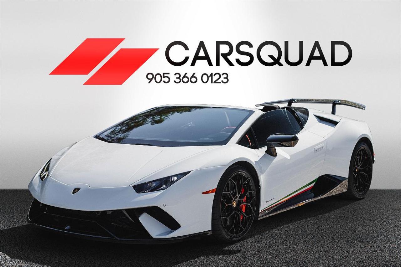 Used 2019 Lamborghini Huracan Performante Spyder | No Luxury Tax for sale in Mississauga, ON