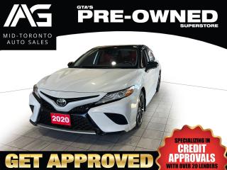 Used 2020 Toyota Camry XSE - Power Roof - Leather - Lane Keep - Blind Spot - LOADED Top Model for sale in North York, ON