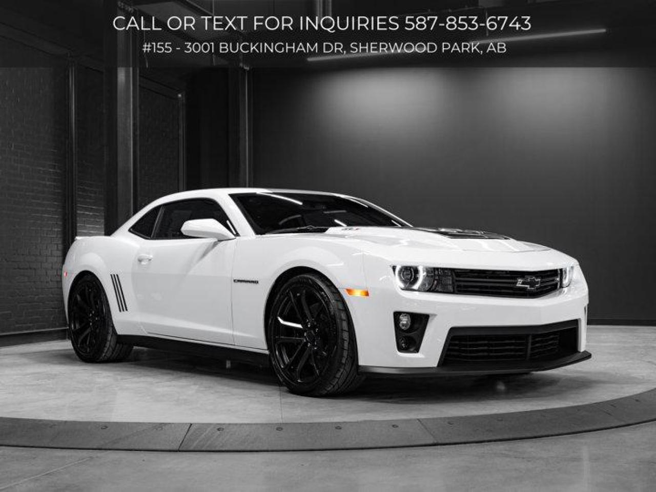 Used 2014 Chevrolet Camaro ZL1 | Navigation | Sunroof | Recaro Seats for sale in Sherwood Park, AB