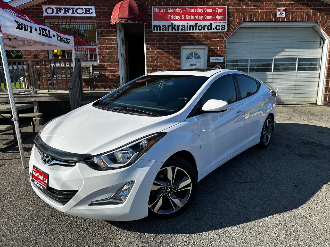 2015 Hyundai Elantra GLS HTD Cloth Sunroof Bluetooth FM/XM A/C Rear Cam