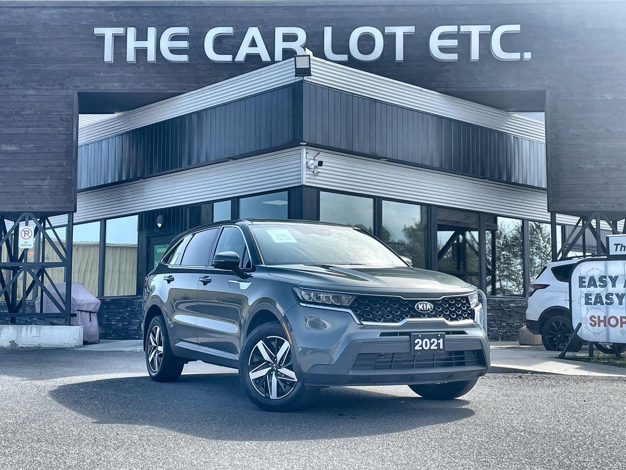 Used 2021 Kia Sorento 2.5L LX Premium APPLE CARPLAY/ANDROID AUTO, BACK UP CAM, HEATED SEATS/STEERING WHEEL, 3RD ROW SEATING!! for sale in Sudbury, ON