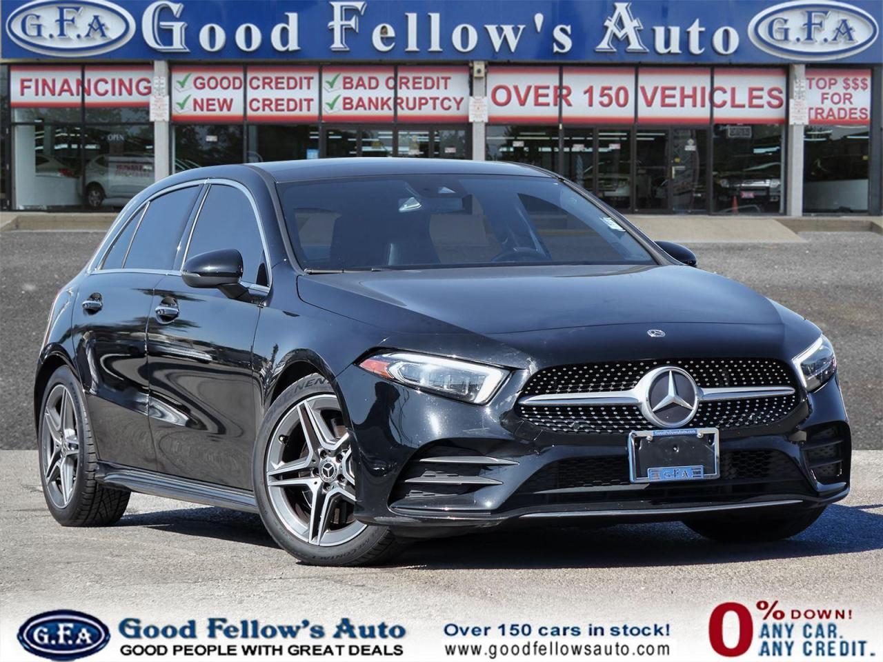 2019 Mercedes-Benz A-Class 4MATIC, LEATHER SEATS, PANORAMIC ROOF, REARVIEW CA