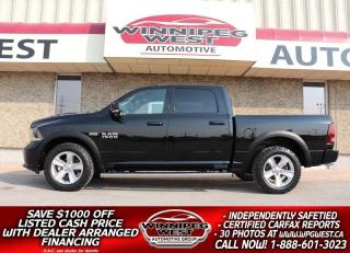 Used 2015 Dodge Ram 1500 SPORT CREW 5.7L V8 4X4, LOADED/CLEAN/VERY SHARP!! for sale in Headingley, MB