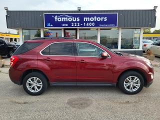 <p>Comes with BACKUP CAM/HEATED SEATS/BLUETOOTH/STEERING WHEEL CONTROLS/SIRIUS XM/REMOTE STARTER AND MUCH MORE.</p><p>Famous Motors at 1400 Regent Ave W, Your destination for certified domestic & imported quality pre-owned vehicles at great prices.<br><br>GET APPROVED AT $0 DOWN for $188.44 bi-weekly over 60 months at 8.99% OAC.</p><p>Visit our Website at http://famousmotors.ca/ to apply for financing or to get a pre-approval.<br><br><br>All our vehicles come with a Fresh Manitoba Safety Certification, Free Carfax Reports & Fresh Oil Change!<br><br>***FREE WARRANTY INCLUDED ON ALL VEHICLES***<br><br>For more information and to book an appointment for a test drive, call us at (204) 222-1400 or Cell: Call/Text (204) 807-1044</p>