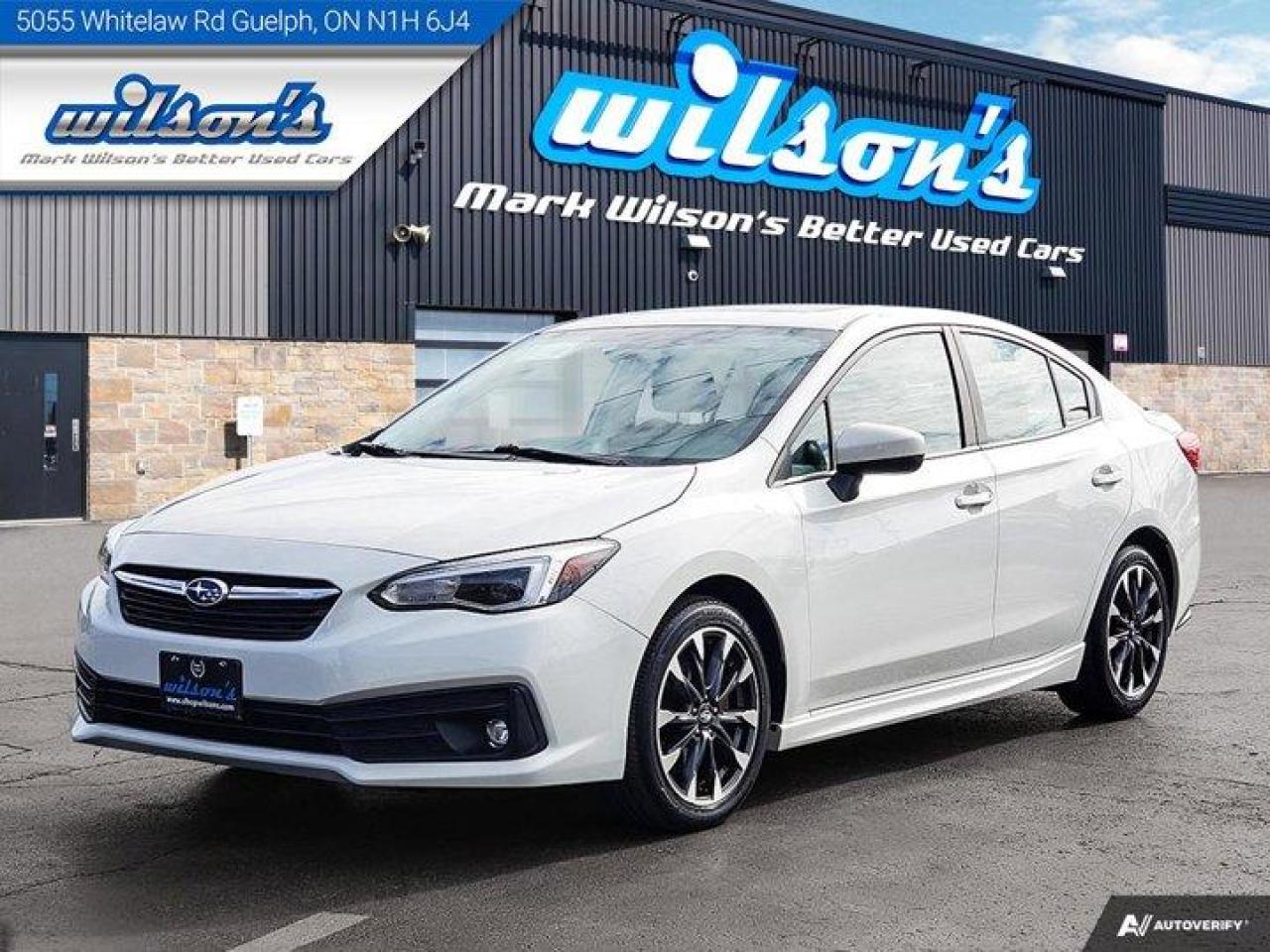 Used 2020 Subaru Impreza Sport AWD, Sunroof, Adaptive Cruise, Bluetooth, Rear Camera, Heated Seats, Power Seat & Much More! for sale in Guelph, ON