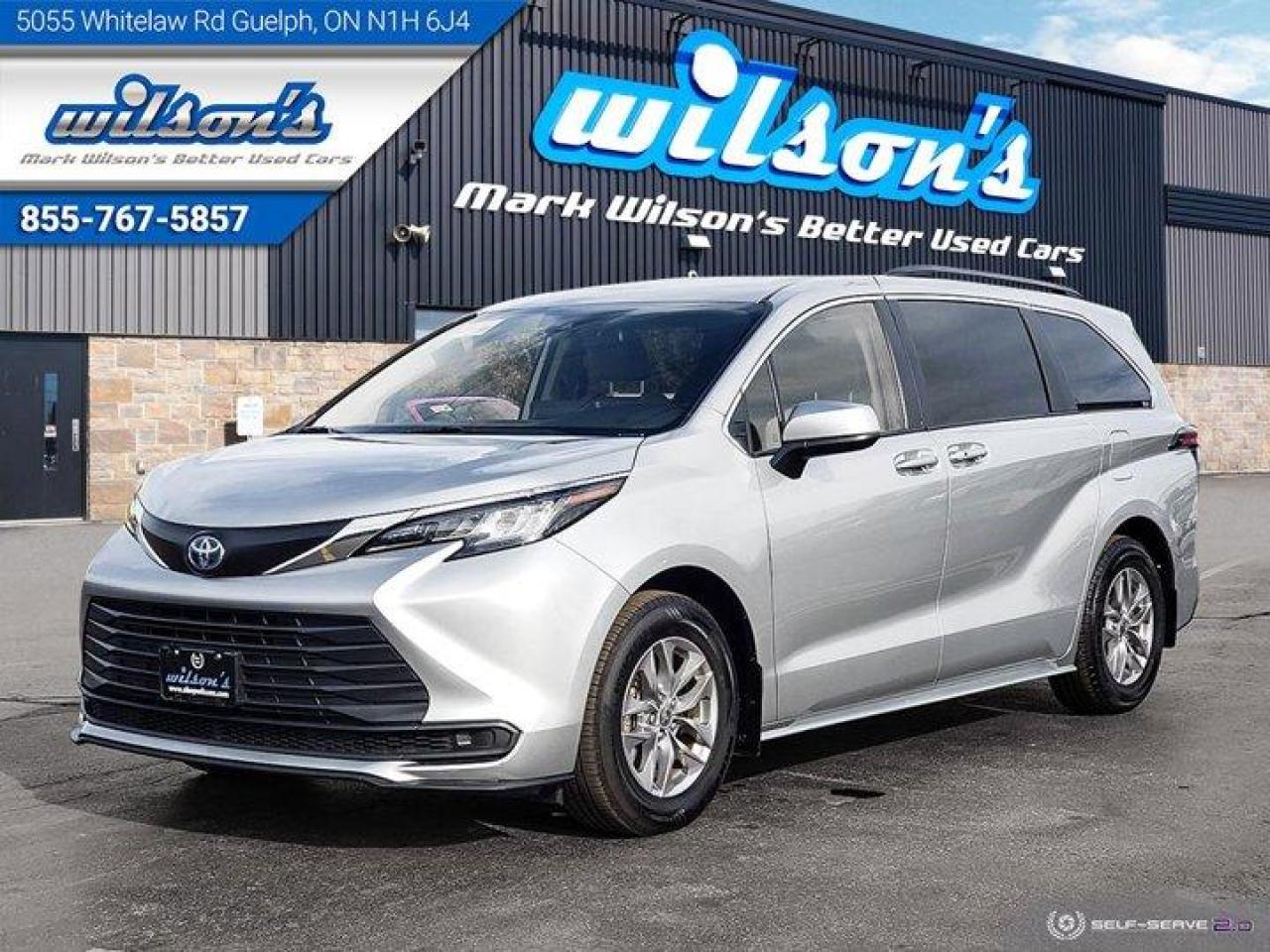 Used 2022 Toyota Sienna LE Hybrid AWD, 8 Pass, Adaptive Cruise, Heated Steering + Seats, Blind Spot Alert & Much More! for sale in Guelph, ON
