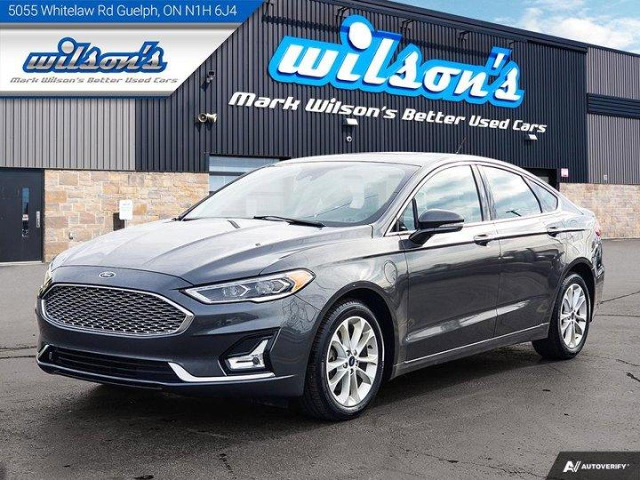 Used 2020 Ford Fusion Energi Titanium  Hybrid, Leather, Sunroof, Navigation, Hot & Cold Seats, Camera, Power seat & More! for sale in Guelph, ON