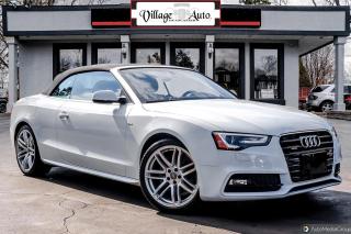Used 2016 Audi A5 2dr Conv Auto Technik, S-Line for sale in Kitchener, ON