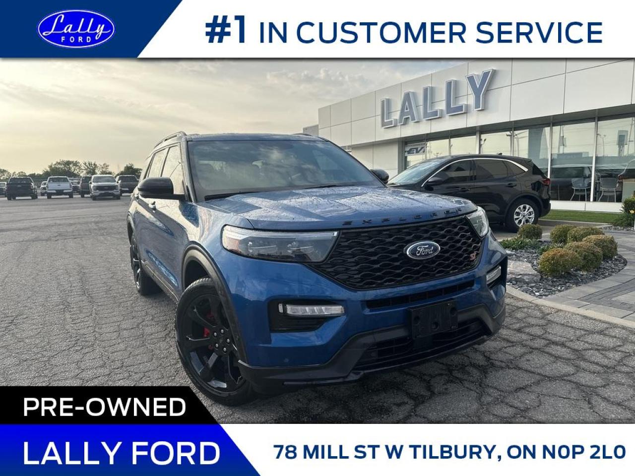 Used 2020 Ford Explorer ST, Street Pack, Nav, Roof!! for sale in Tilbury, ON