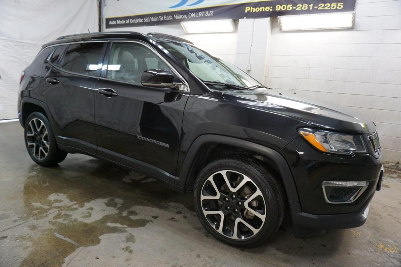 2020 Jeep Compass LIMITED 2.4L 4X4 CERTIFIED CAMERA NAVI BLUETOOTH LEATHER HEATED SEATS PANO ROOF CRUISE ALLOYS