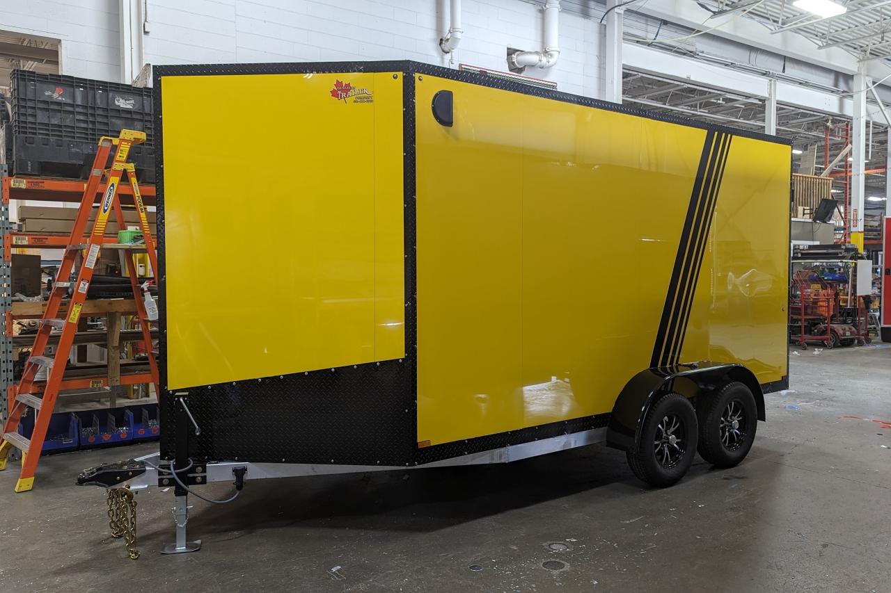 2024 Canadian Trailer Company 7x14 V Nose Cargo Trailer 