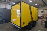 2024 Canadian Trailer Company 7x14 V Nose Cargo Trailer Aluminum Tandem Axle Photo11
